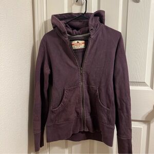 American Giant Plum Hoodie